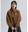 別注 LEATHERETTE STAND COLLAR  BLOUSON
