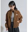 別注 LEATHERETTE STAND COLLAR  BLOUSON