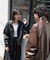 別注 LEATHERETTE STAND COLLAR  BLOUSON