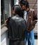 別注 LEATHERETTE STAND COLLAR  BLOUSON