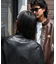 別注 LEATHERETTE STAND COLLAR  BLOUSON