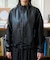 別注 LEATHERETTE STAND COLLAR  BLOUSON