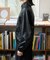 別注 LEATHERETTE STAND COLLAR  BLOUSON