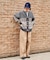 ウォッシュ加工 イージーチノパンツ
