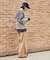 ウォッシュ加工 イージーチノパンツ