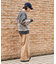 ウォッシュ加工 イージーチノパンツ
