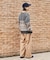 ウォッシュ加工 イージーチノパンツ