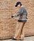 ウォッシュ加工 イージーチノパンツ