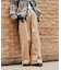 ウォッシュ加工 イージーチノパンツ