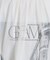 チュールドッキング フォトプリント ノースリーブTシャツ