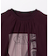 チュールドッキング フォトプリント ノースリーブTシャツ