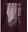 チュールドッキング フォトプリント ノースリーブTシャツ