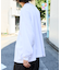 ワイドシルエット ワンポイント刺繍 クルーネック ロングスリーブTシャツ 【限定展開】