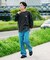 Columbia×FREAK'S STORE 別注 インペリアルパーク サイドポケット ロングスリーブ Tシャツ 【限定展開】