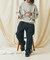 Relax Fit リラックスフィット スウェットライク タートルネックニット 【限定展開】
