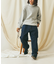 Relax Fit リラックスフィット スウェットライク タートルネックニット 【限定展開】