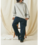 Relax Fit リラックスフィット スウェットライク タートルネックニット 【限定展開】