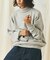 Relax Fit リラックスフィット スウェットライク タートルネックニット 【限定展開】