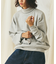 Relax Fit リラックスフィット スウェットライク タートルネックニット 【限定展開】