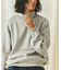 Relax Fit リラックスフィット スウェットライク タートルネックニット 【限定展開】