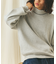 Relax Fit リラックスフィット スウェットライク タートルネックニット 【限定展開】