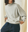 Relax Fit リラックスフィット スウェットライク タートルネックニット 【限定展開】