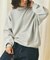 Relax Fit リラックスフィット スウェットライク タートルネックニット 【限定展開】