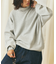 Relax Fit リラックスフィット スウェットライク タートルネックニット 【限定展開】