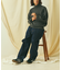 Relax Fit リラックスフィット スウェットライク タートルネックニット 【限定展開】