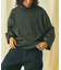 Relax Fit リラックスフィット スウェットライク タートルネックニット 【限定展開】