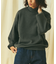 Relax Fit リラックスフィット スウェットライク タートルネックニット 【限定展開】