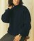 Relax Fit リラックスフィット スウェットライク タートルネックニット 【限定展開】