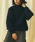 Relax Fit リラックスフィット スウェットライク タートルネックニット 【限定展開】