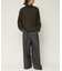 Relax Fit リラックスフィット スウェットライク タートルネックニット 【限定展開】