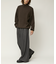 Relax Fit リラックスフィット スウェットライク タートルネックニット 【限定展開】
