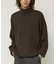 Relax Fit リラックスフィット スウェットライク タートルネックニット 【限定展開】