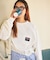 別注 ECO HYBRID LOGO LS TEE 別注エコハイブリッド ルーズフィット ポケットロングスリーブTシャツ