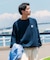 Columbia×FREAK'S STORE 別注 インペリアルパーク ヘムコード ラグランスリーブ スウェット 【限定展開】