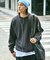 12oz Short Length ヘビーウェイト クルーネックスウェット/ショート丈 【限定展開】