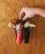 別注 MINI SLEEPING BAG KEY HOLDER