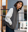 リラックスフィット ナイロン フリース リバーシブル ジップアップベスト 【限定展開】