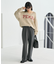 メランジ Vネックロゴニット【限定展開】