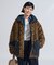 リバーシブル ボアジャケット