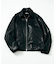 Calf Leather  ミニマル シングル ライダースジャケット