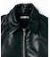 Calf Leather  ミニマル シングル ライダースジャケット