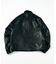 Calf Leather  ミニマル シングル ライダースジャケット