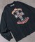 【EXCLUSIVE】GUNS N ROSES ガンズ アンド ローゼス フロントプリント ロングスリーブ Tシャツ