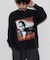 【EXCLUSIVE】 Nas front print L/S Tee