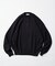 Relax Fit リラックスフィット スウェットライク ヘンリーネック ニット 【限定展開】