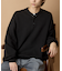 Relax Fit リラックスフィット スウェットライク ヘンリーネック ニット 【限定展開】